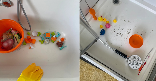 What is the Black Stuff in Bath Toy and How Can You Remove It Safely?