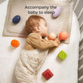 Baby soft block and stacking balls for tactile play