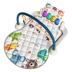 <tc>Tapis d’éveil bébé avec arche de jeux et piano lumineux – TM231</tc>