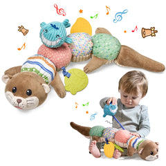 <tc>Peluche Loutre d’activités pour bébé - jouet sensoriel et d’éveil</tc>