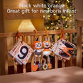 Black and white crinkle flashcards for crib, car seat, and stroller entertainment