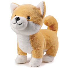 <tc>Adorable peluche interactive Shiba Inu avec son et mouvement</tc>