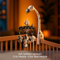 <tc>Mobile pour berceau multi-compatibilité avec musique et projection d’étoiles (fonction Bluetooth)</tc>