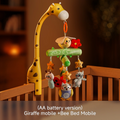 <tc>Mobile pour berceau multi-compatibilité avec musique et projection d’étoiles (fonction Bluetooth)</tc>