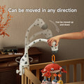 <tc>Mobile bébé musical lumineux avec miroir et jouet sonore à presser</tc>