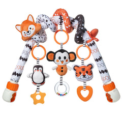 <tc>Spirale d’activités bébé avec arche poussette – Le Renard</tc>
