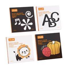 <tc>Cartes contrastées pour bébé – 80 pièces</tc>