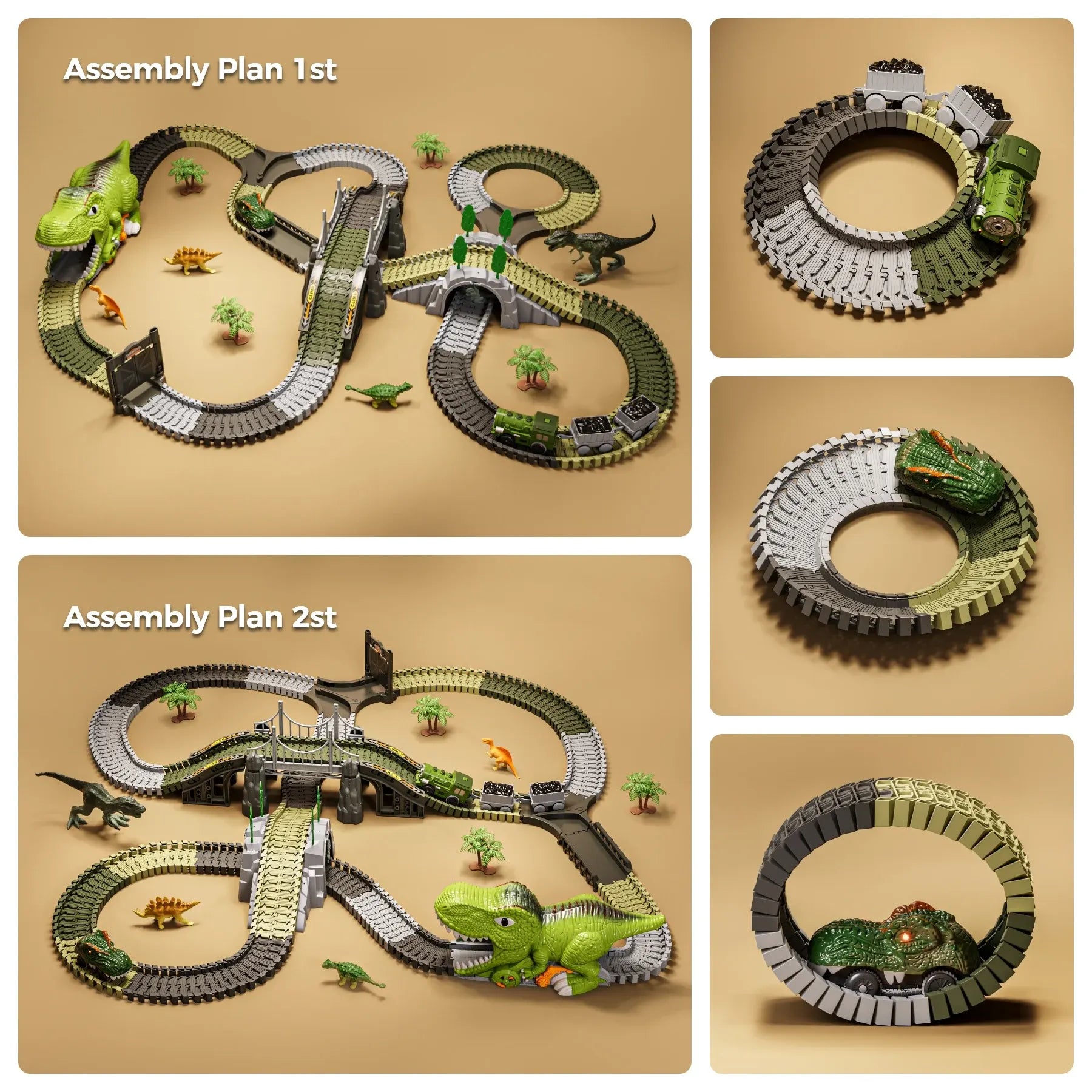 Toys sur le thème des dinosaures set pour les enfants