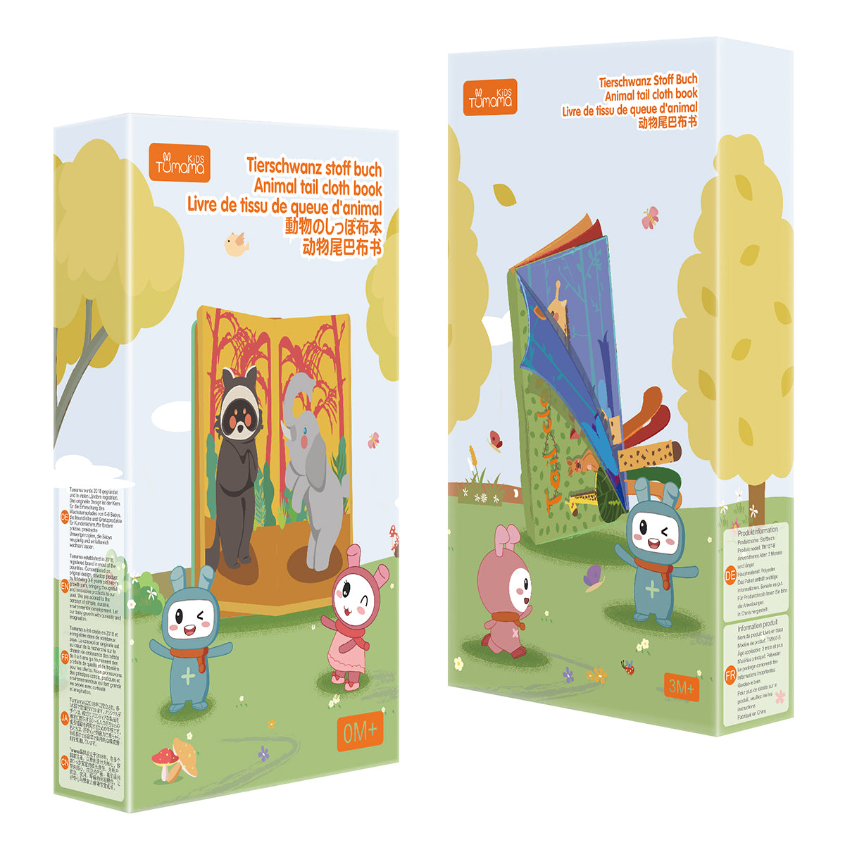 <tc>Livre d’activité en tissu bruissant pour bébé</tc>