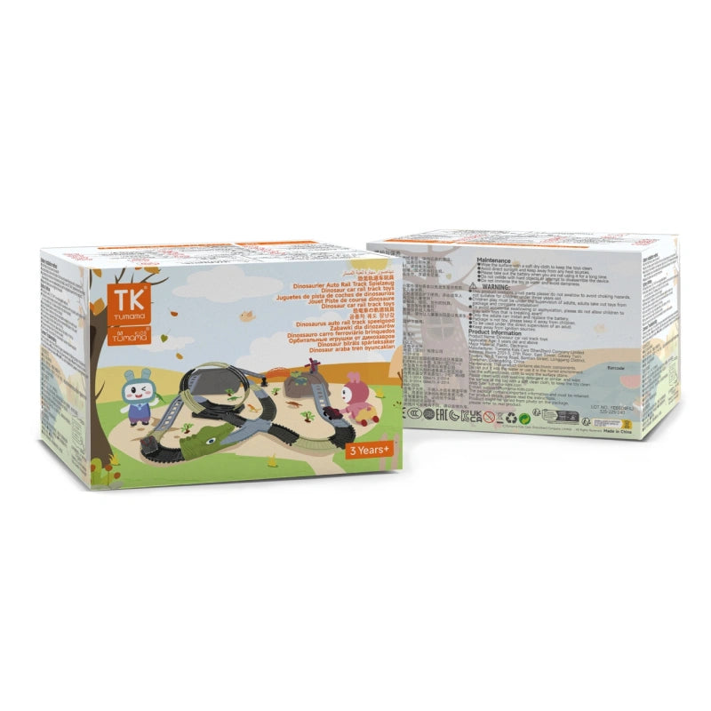 <tc>Circuit Dinosaure d’Aventure avec Voitures Lumineuses et Looping 360°</tc>