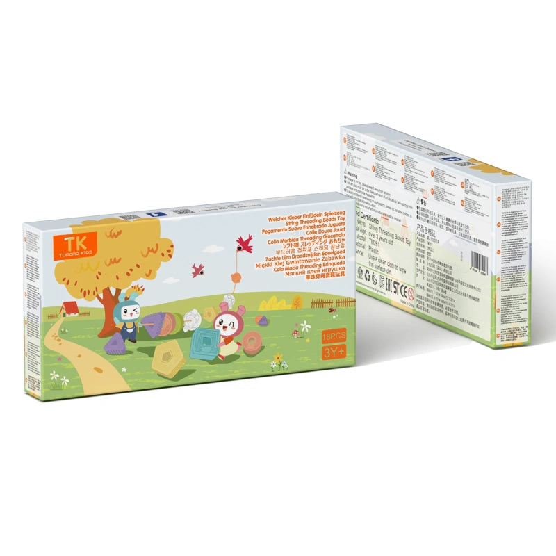 <tc>Coffret de blocs à empiler doux (18 pièces)</tc>