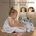 Interactive Walking Cat Toy with Leash for Kids