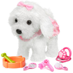 <tc>Chien Jouet Interactif qui Marche et Aboie Pour Filles</tc>