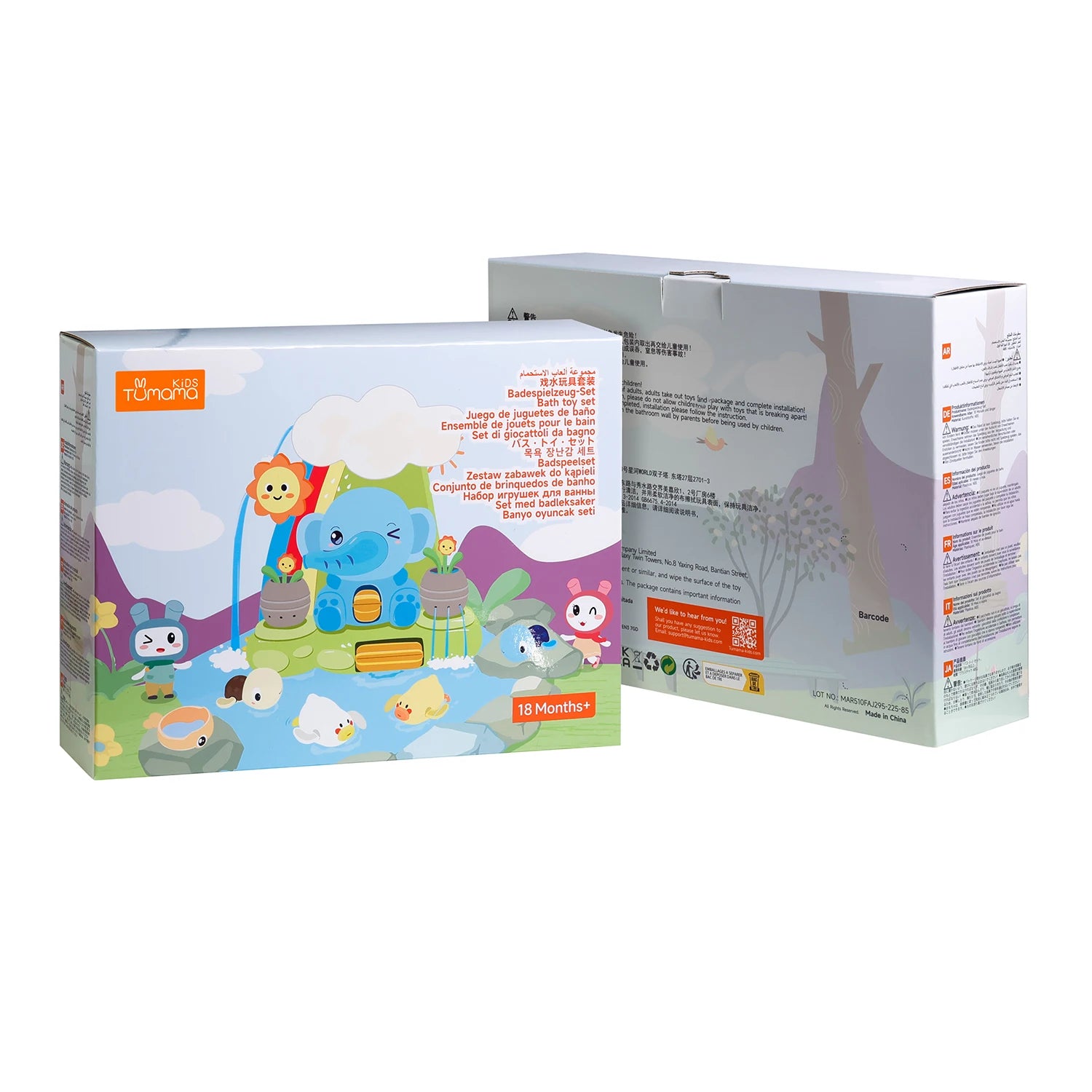 <tc>Jeu de Bain Cascade Interactif pour Tout-Petits</tc>