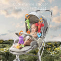 Toyage en peluche en peluche pour berceau, poussette et siège d'auto