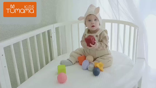 <tc>Lot de 8 balles sensorielles de préhension</tc>