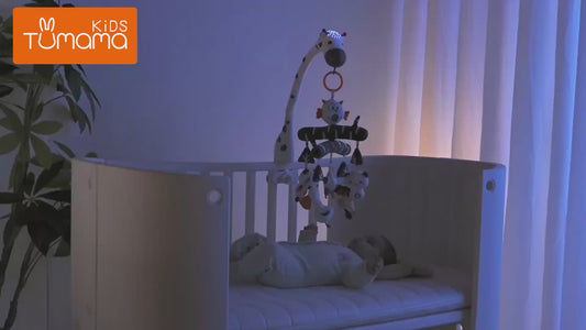 <tc>Mobile pour berceau multi-compatibilité avec musique et projection d’étoiles (fonction Bluetooth)</tc>