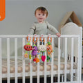 Suspendu en peluche bébé hochet avec teater - jouet de poussette pour bébés