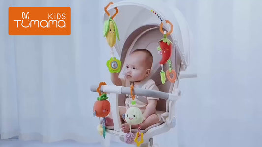 <tc>Jouet suspendu bébé avec des éléments multisensoriels</tc>