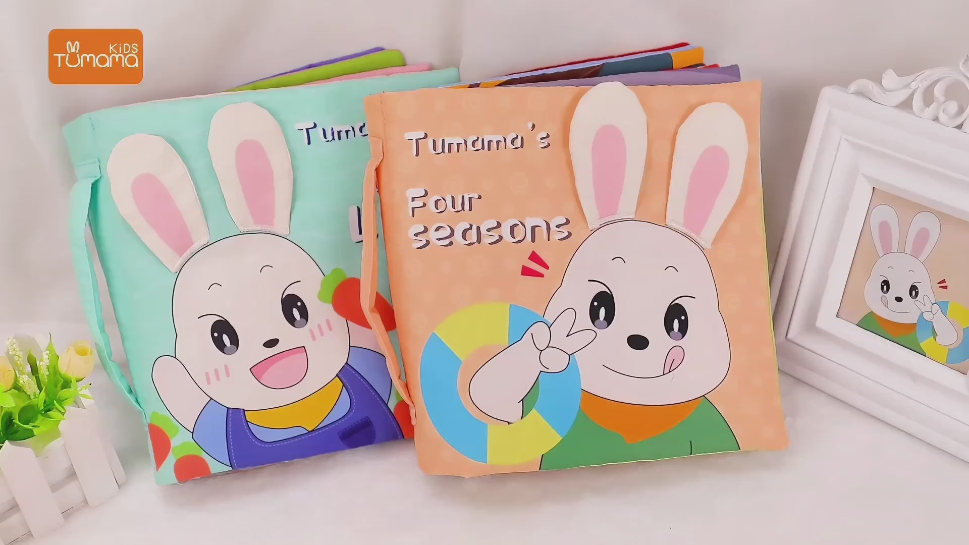 Explore-Tumama's-daily-life-and-four-season-life-with-these-soft-cloth-books