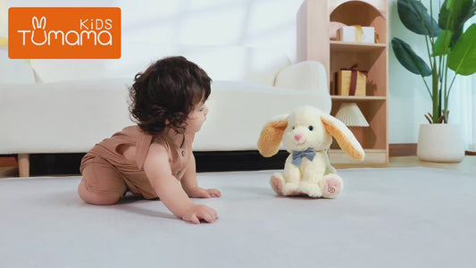 <tc>Lapin en peluche interactive – Idée cadeau pour bébé et enfant</tc>