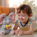 <tc>Peluche interactive - Éléphant animé Peek-A-Boo</tc>
