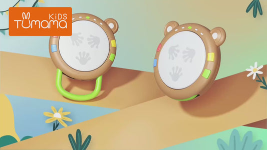 <tc>Jouet tambour musical pour bébé avec lumières</tc>