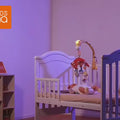 <tc>Mobile musical pour bébé avec projection d’étoiles et fonction Bluetooth</tc>