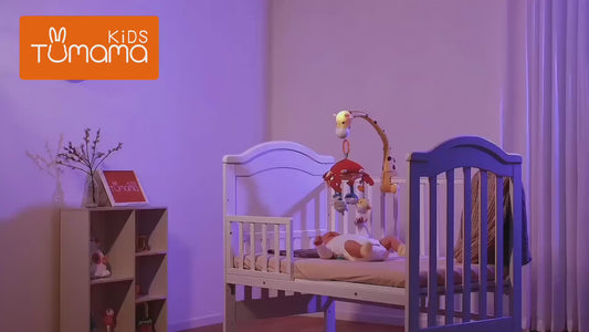 <tc>Mobile musical pour bébé avec projection d’étoiles et fonction Bluetooth</tc>