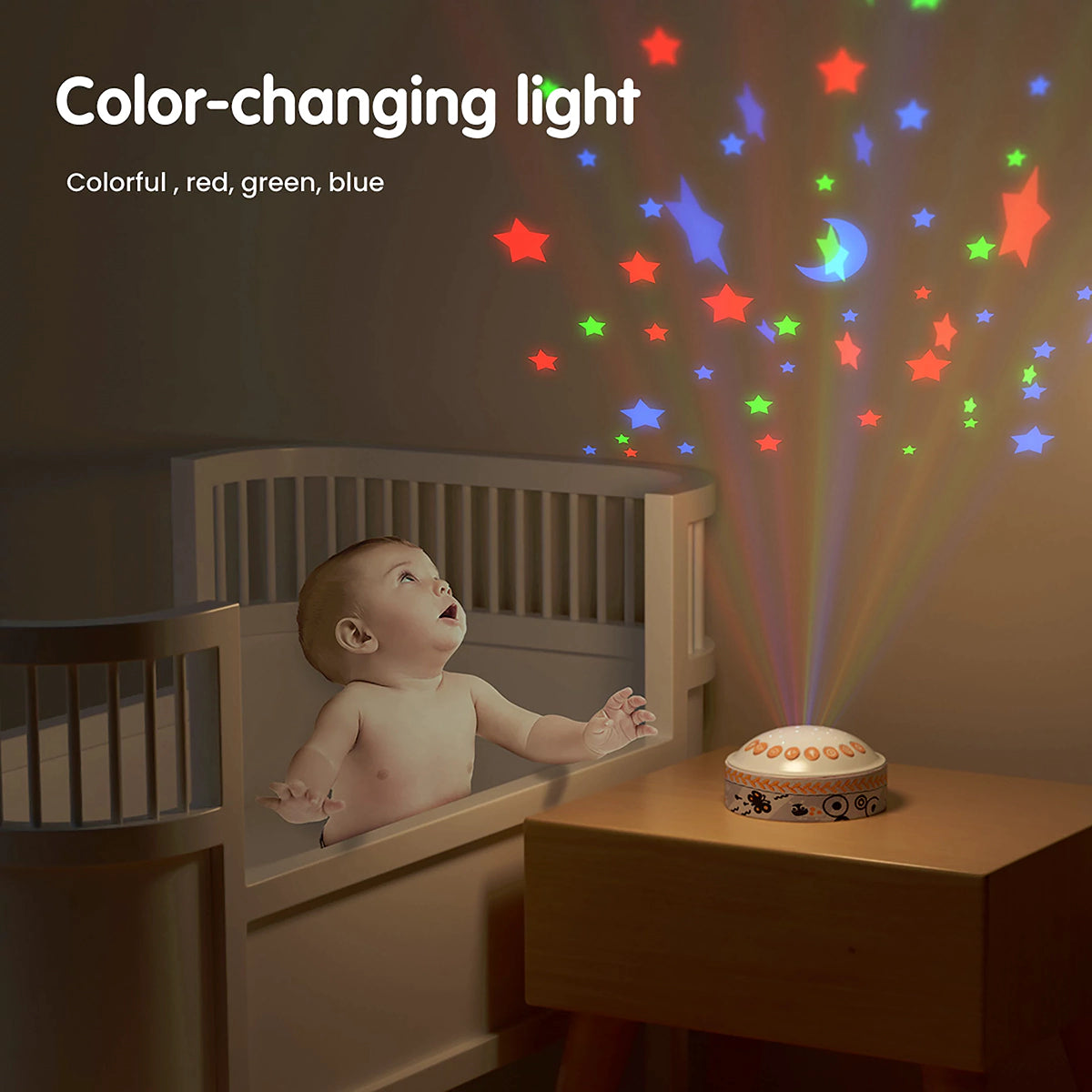 Soothing sound machine for baby's sleep